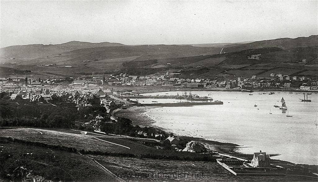 'New Steamer' Strathmore at Campbeltown -1898 Photo taken from Bengulion
