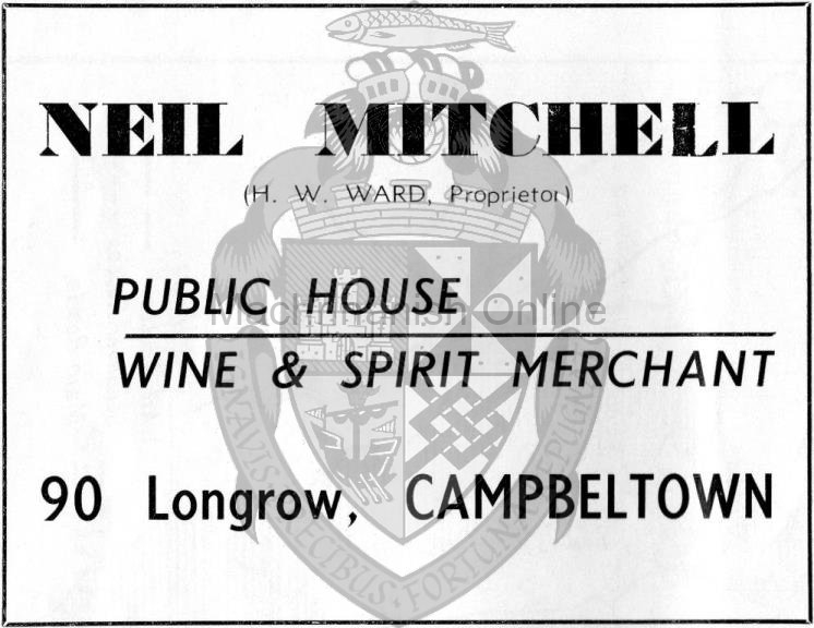 from an old Campbeltown Burough Guide - 1960's