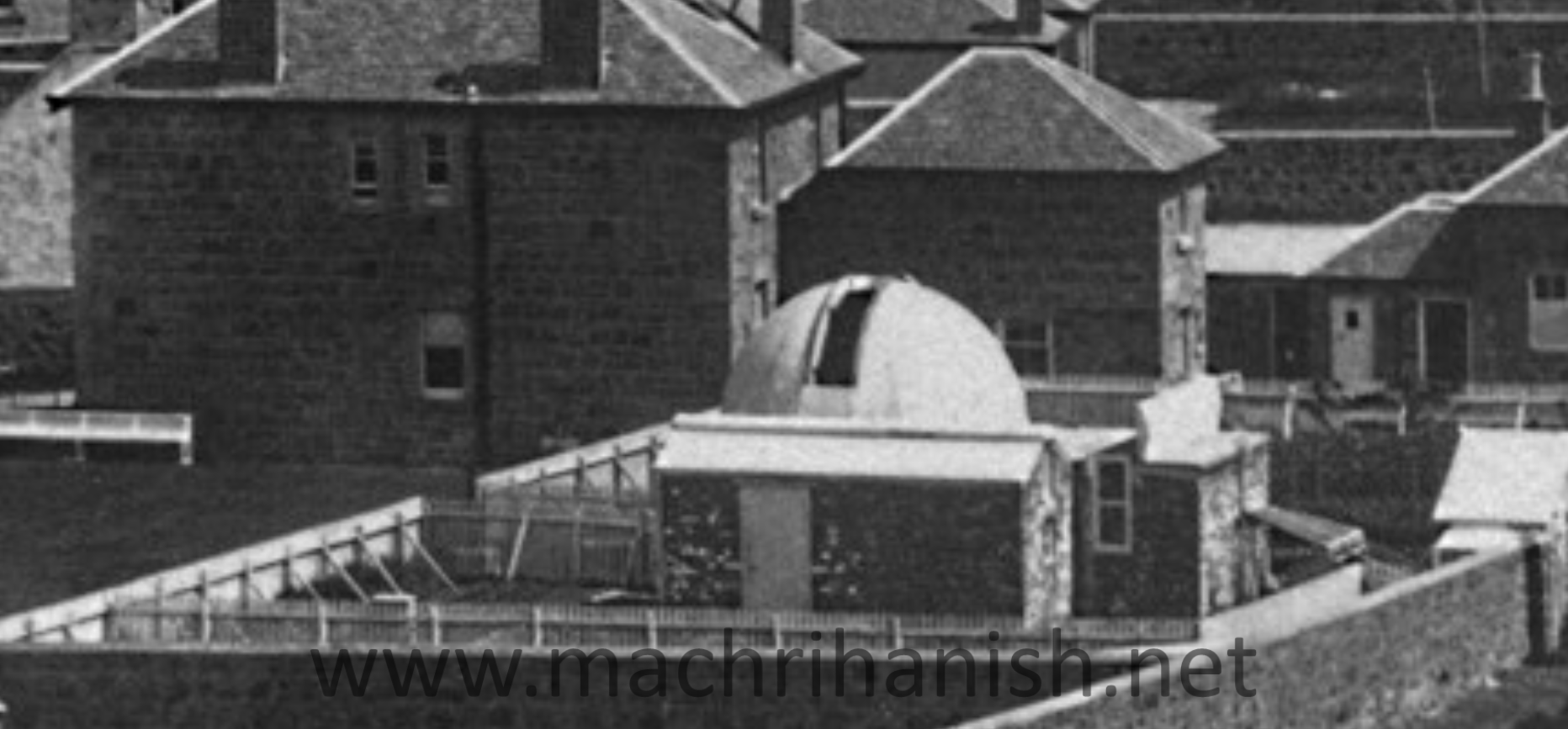 Close up view of the John Franklin-Adams Observatory at Machrihanish - 1903