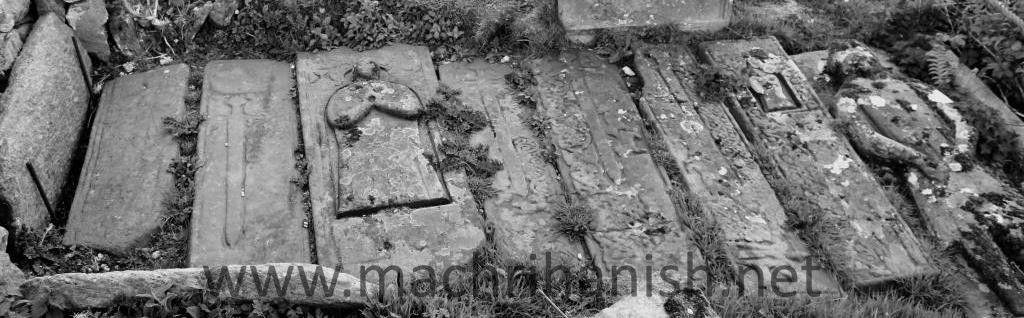 Medieval grave slabs at Kilkivan Chapel