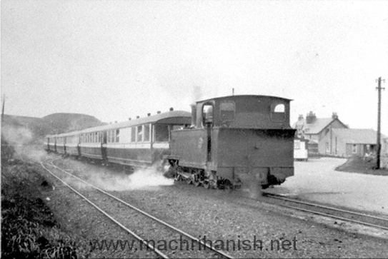 steamtrain at machrihanish