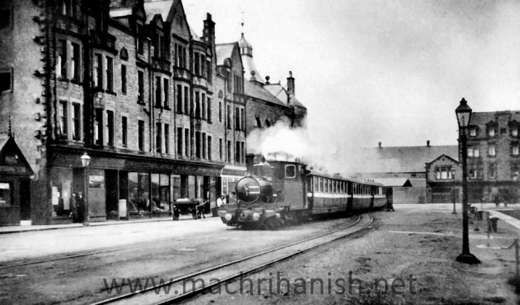 The 'Wee Train' on Hall Street, Campbeltown